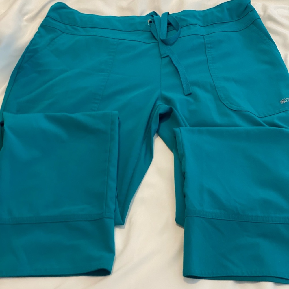 Teal Medium Greys Anatomy Scrub Pants